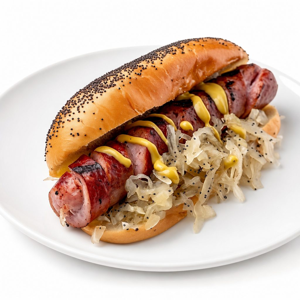 Friday Lunch Special Italian Sausage Sandwich.