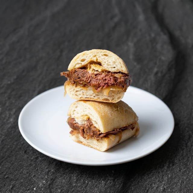 Discreet Meat BBQ Sandwich "Chunk".