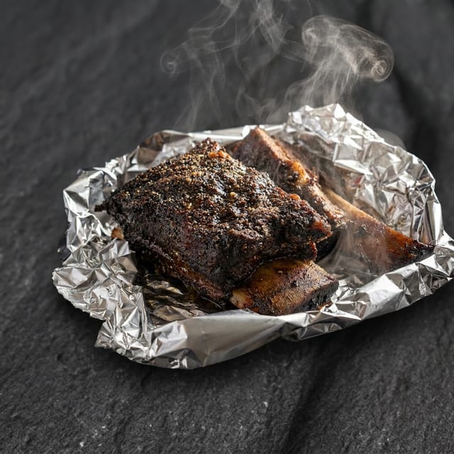 Beef Ribs 1/2 rack GF/SF.