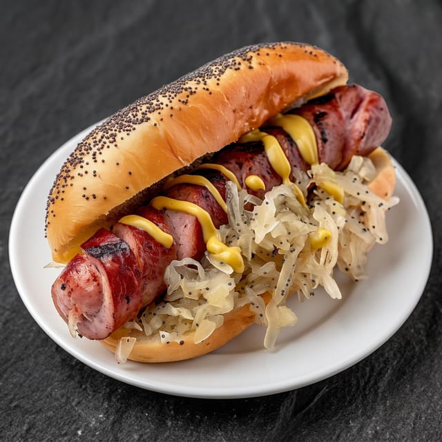 Friday Lunch Special Italian Sausage Sandwich.
